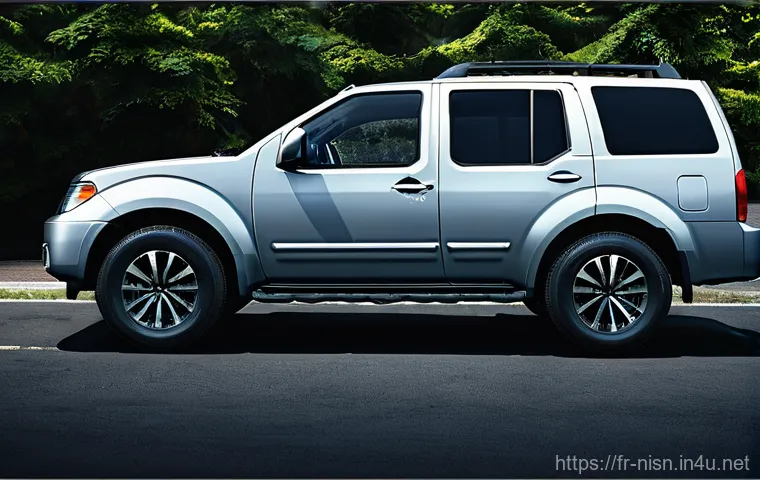 니산 패스파인더의 적재 공간 활용 - Here are three detailed image generation prompts in English, based on the provided text, focusing on...